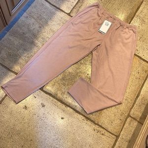 Chaser loose ribbed beach pant size largeNWT